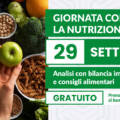 29 settembre: Giornata con la nutrizionista
